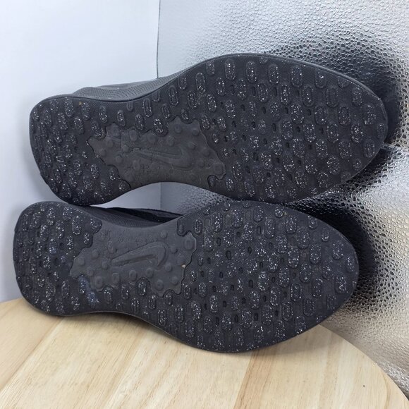 Womens Size 8 - Nike Revolution 7 Triple Black Running Casual Shoes Sneakers - Picture 8 of 9